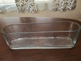 Platter, vases