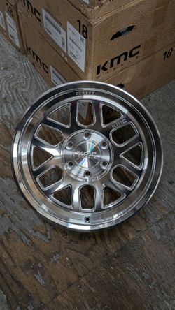 17" Kmc Km446 Raw Machined Available For F-150 6x135 0mm offset