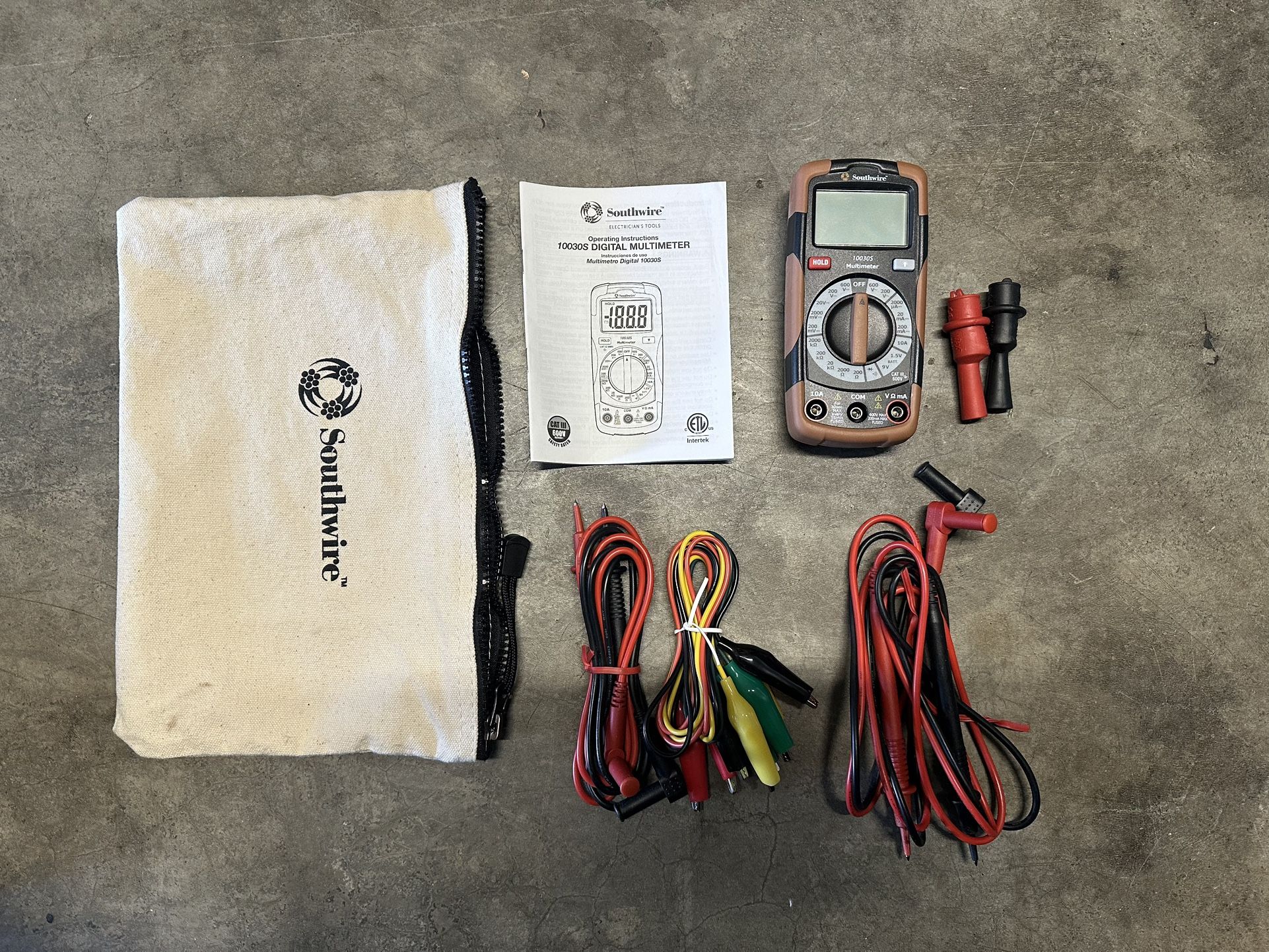 Southwire Digital Multimeter - Electrician Tool
