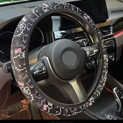 Hello Kitty Steering Wheel Cover
