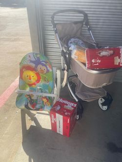 All the complete pamper sale and car and chair are many pamper brand pampers huggies and more