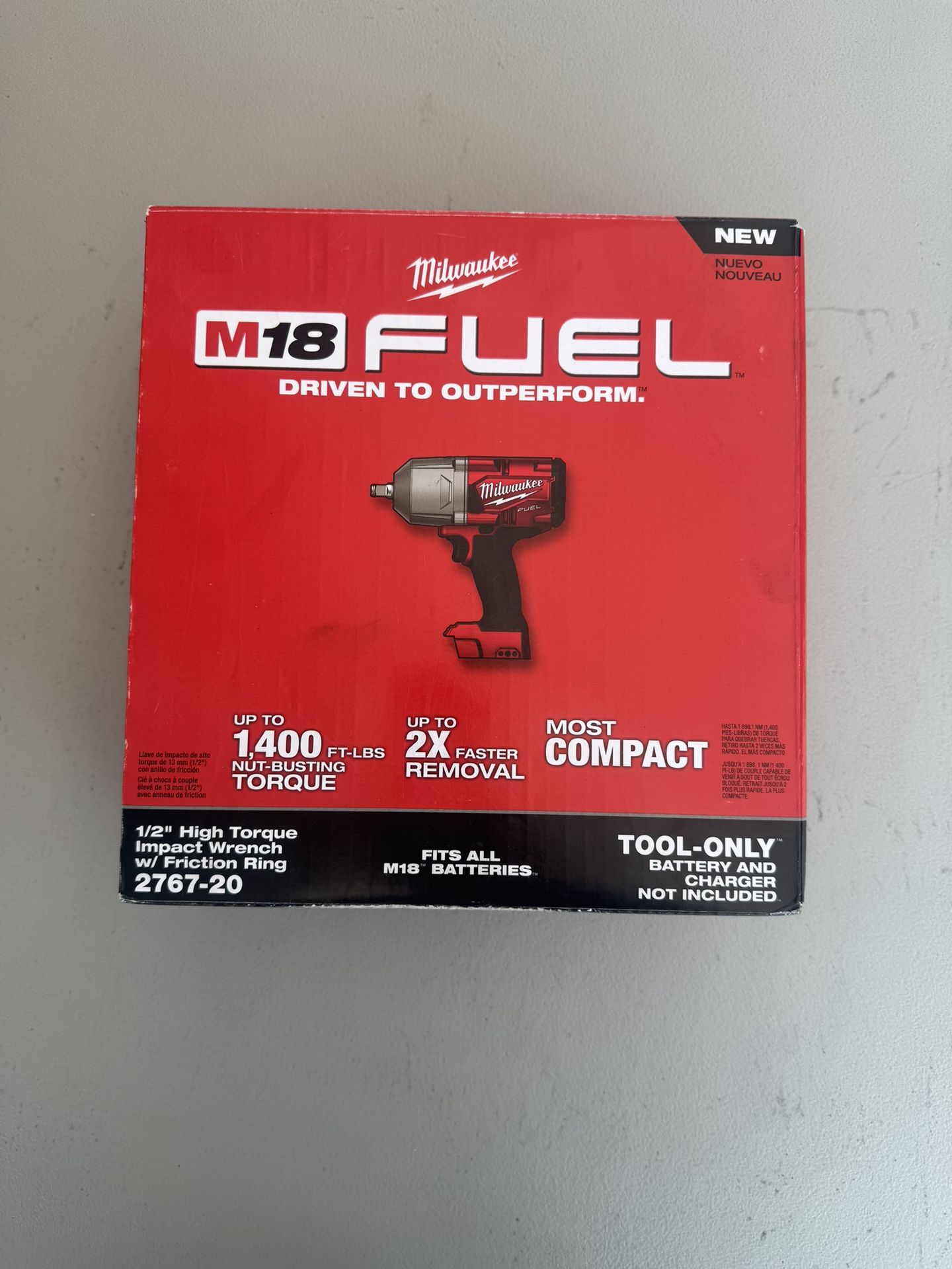 1/2 In Impact Wrench 1400