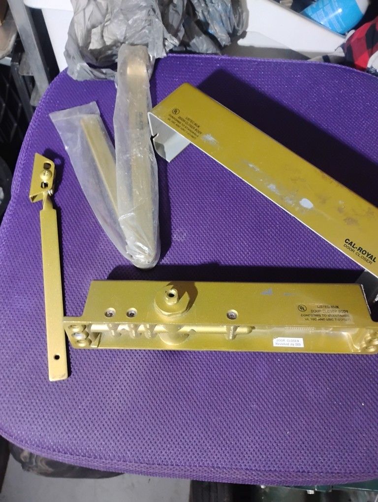 Cal-Royal concealed door closer, specifically a door closer body designed
