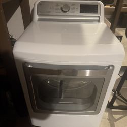 LG - 7.3 Cu. Ft. Smart Electric Dryer with Sensor Dry - White….  in Mint condition, no issues. Like new! 