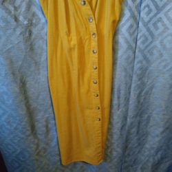 Mustard Yellow Dress