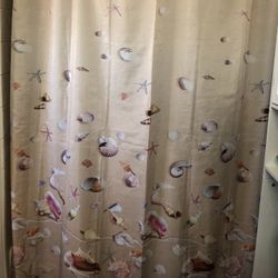 Seashell Shower Curtain