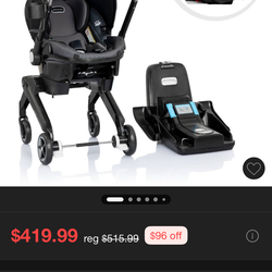 Evenflow duo 2 in 1 stroller and car seat for newborns