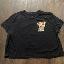 Womans Kinda Fit Kinda Fat Iron Diner Shirt Size Large #12