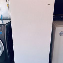 White Kenmore Standing Freezer