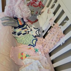 Lot 17 Girls Baby Clothes Carter's Gap Sets, Bodysuit - NEW w/ TAGS Size NB,0-3 Months