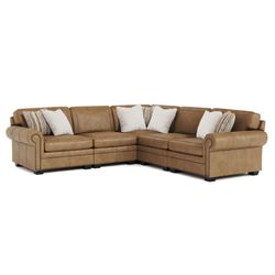 Grandview Tobacco Distressed Sectional