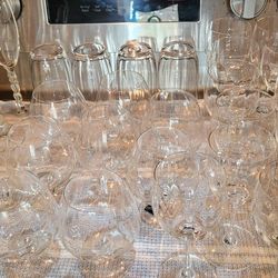 35 piece Crystal Barware