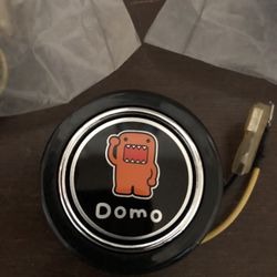 New domo steering wheel horn button only (NO steering wheel included)