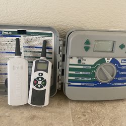 Hunter Pro-C Irrigation Controller Plus Roam Kit Remote Controller