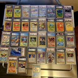 GRADED PSA AND CGC POKEMON CARDS,,,Average Price Per Card Is Around $85 