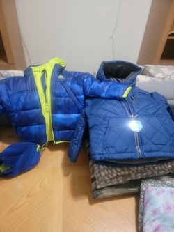Two Boys Winter Coats Size 5 And Size 4t $20 A Piece