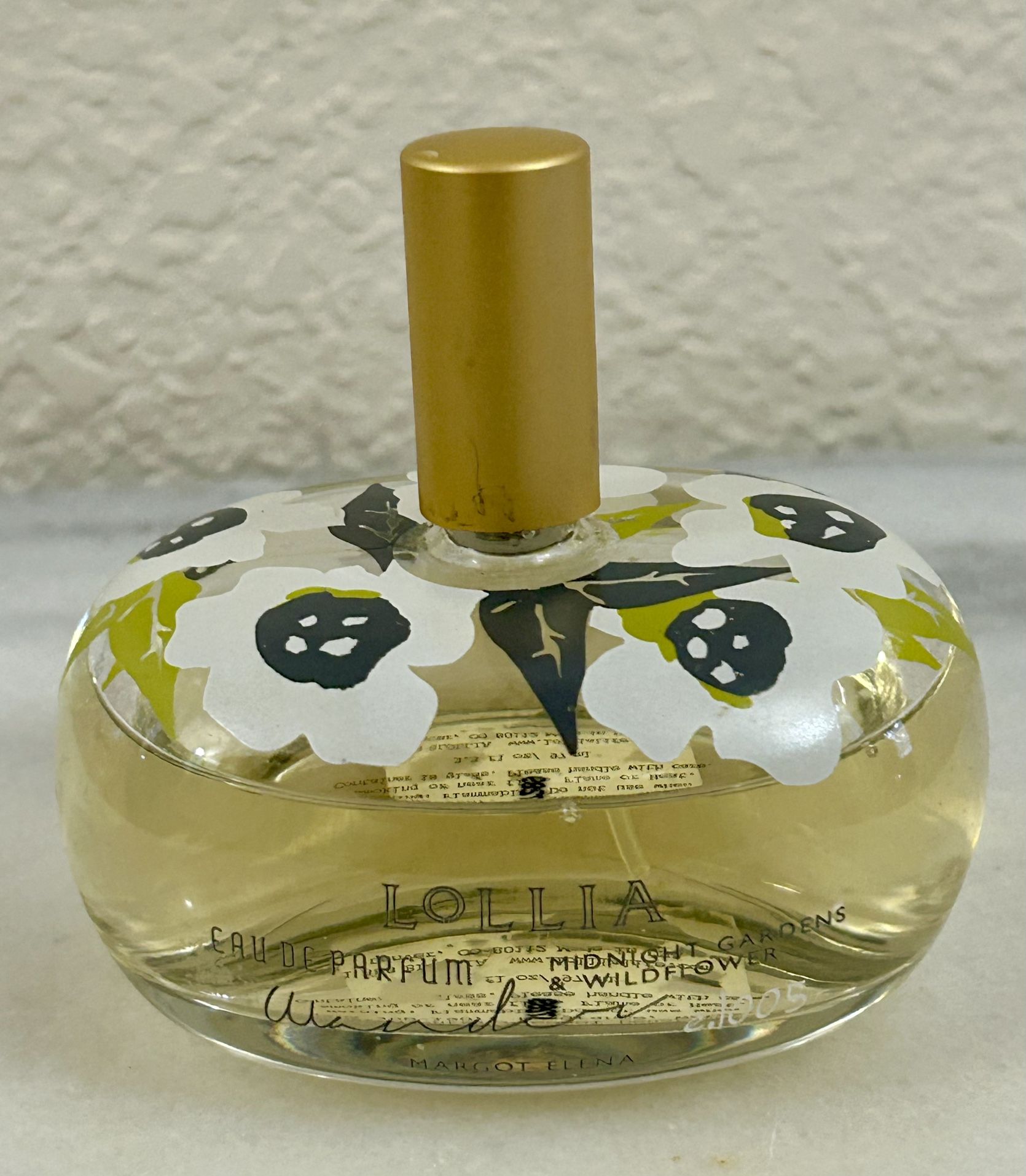 Lollia Wander Midnight Gardens & Wildflower Perfume Full Size 3.3oz Margot Elena 85% of it is unused!