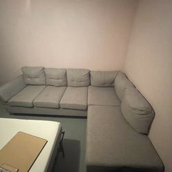 Wraparound Couch Grey 