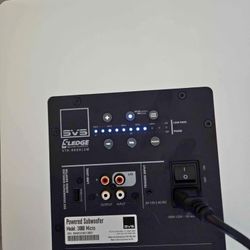 Svs 3000 micro/subwoofer