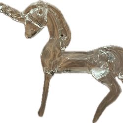 Quantity Of Two Glass Unicorns 
