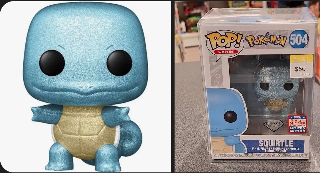 Squirtle Pokémon 504 Diamond Collection