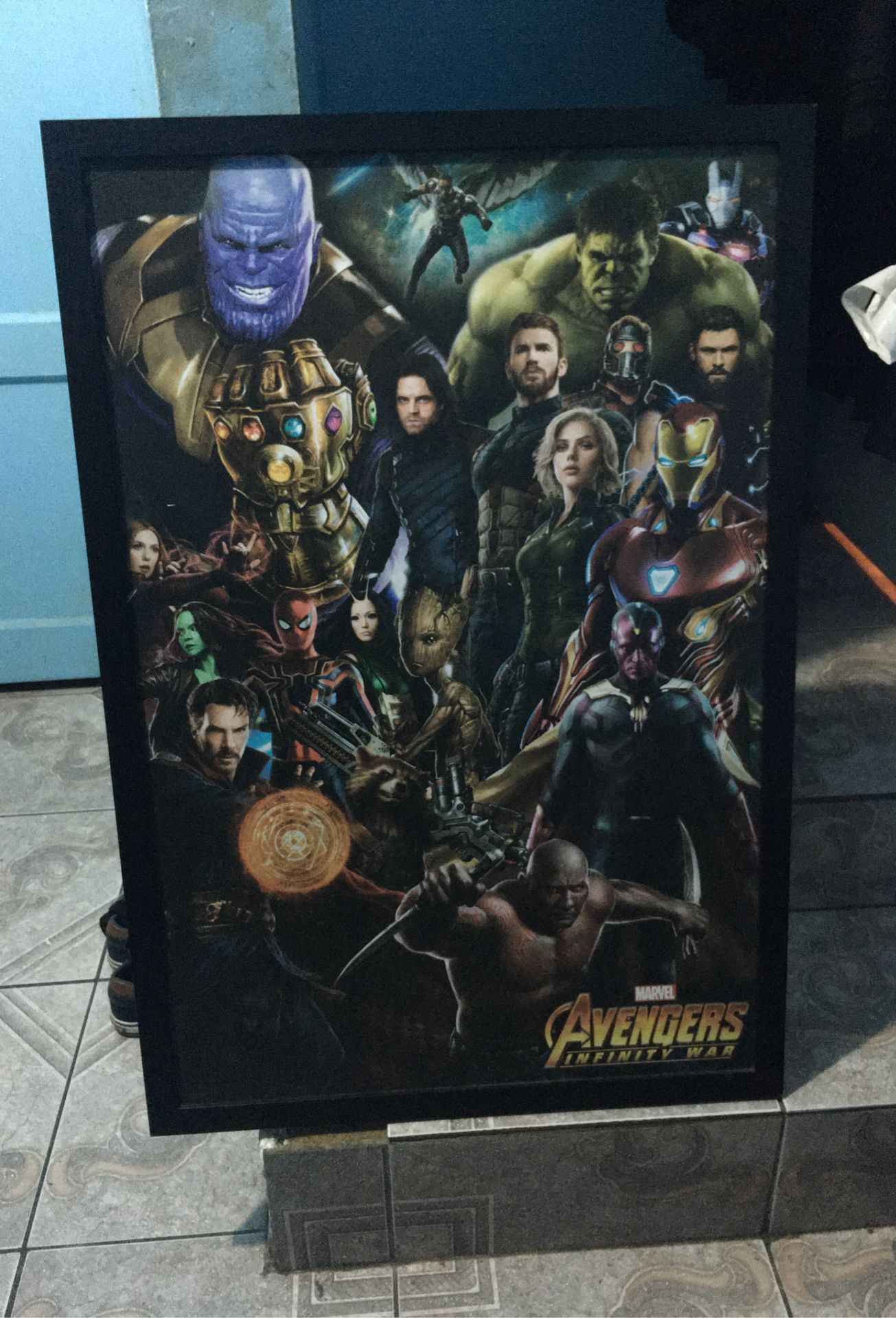Avengers Infinity War Poster Board