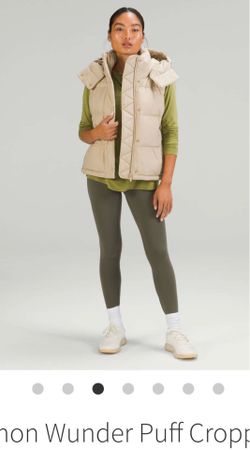 Lululemon Wunder Puff Cropped Vest