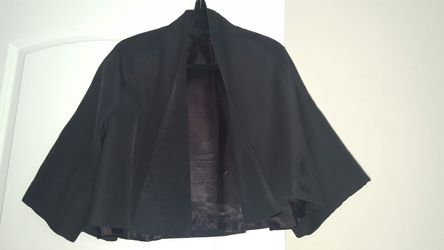 Vintage Crop Linen like Jacket