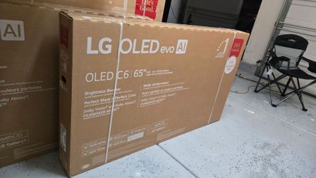 New 65 Inch LG Oled LG C6 Smart TV 4K UHD with 165 Hz refresh rate. Brand new in the box.