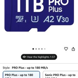 microSD Memory Card