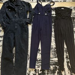 Women’s Rompers Dresses And Skirts, Size, Medium, And Large