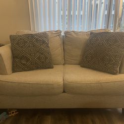 Grey Couch & Love Seat