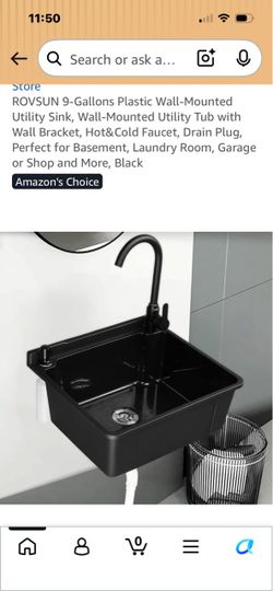 Outdoor sink