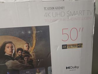 50" 4K UHD Smart TV Google TV
