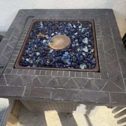 Nuu Garden Outdoor Fire Pit Table