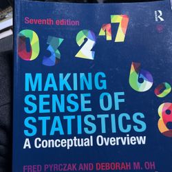 Making Sense Of Statistics 7th Ed Pyrczak 