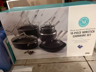 Martha Stewart 10 piece cookware set