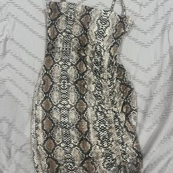 Snake Skin Dress