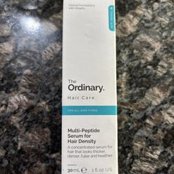 NEW THE ORDINARY FULL SIZE MULTI PEPTIDE SERUM FOR HAIR DENSITY $10!!