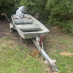 Use Metal Boat With Motor 