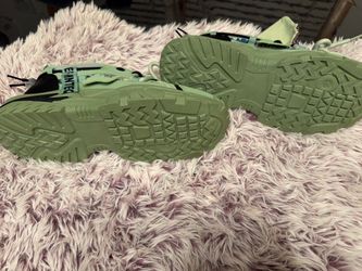 Mint Green Chunky Sole Sneakers 11 1/2
