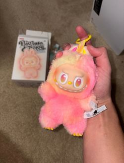 AUTHENTIC Pop Mart The Monsters V3 Big Into Energy Plush Labubu Loyalty Pink