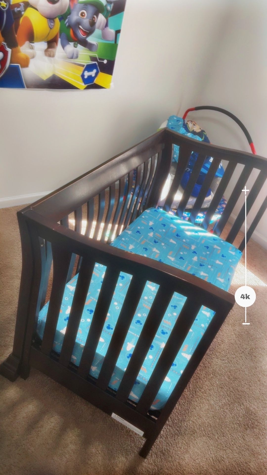 Baby Crib And Mattress