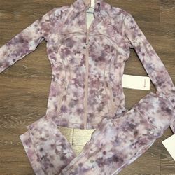 Lulu Lemon, Define Jacket Tie-Dye Size:6