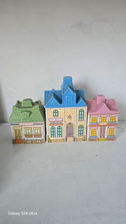 Little house cookie jar storage food containers