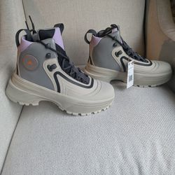 Size 8 NEW WITH BOX Adidas Boots  by Stella McCartney Women's .