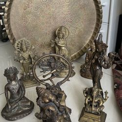 Collection 8 piesas India  plus tray