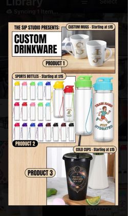 Custom Cups!