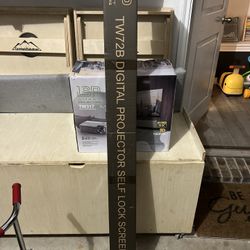 Projector And screen 