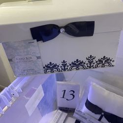 Black and White Wedding Items